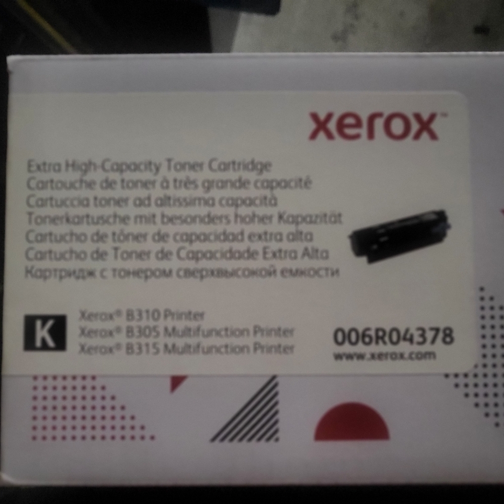 Xerox toner